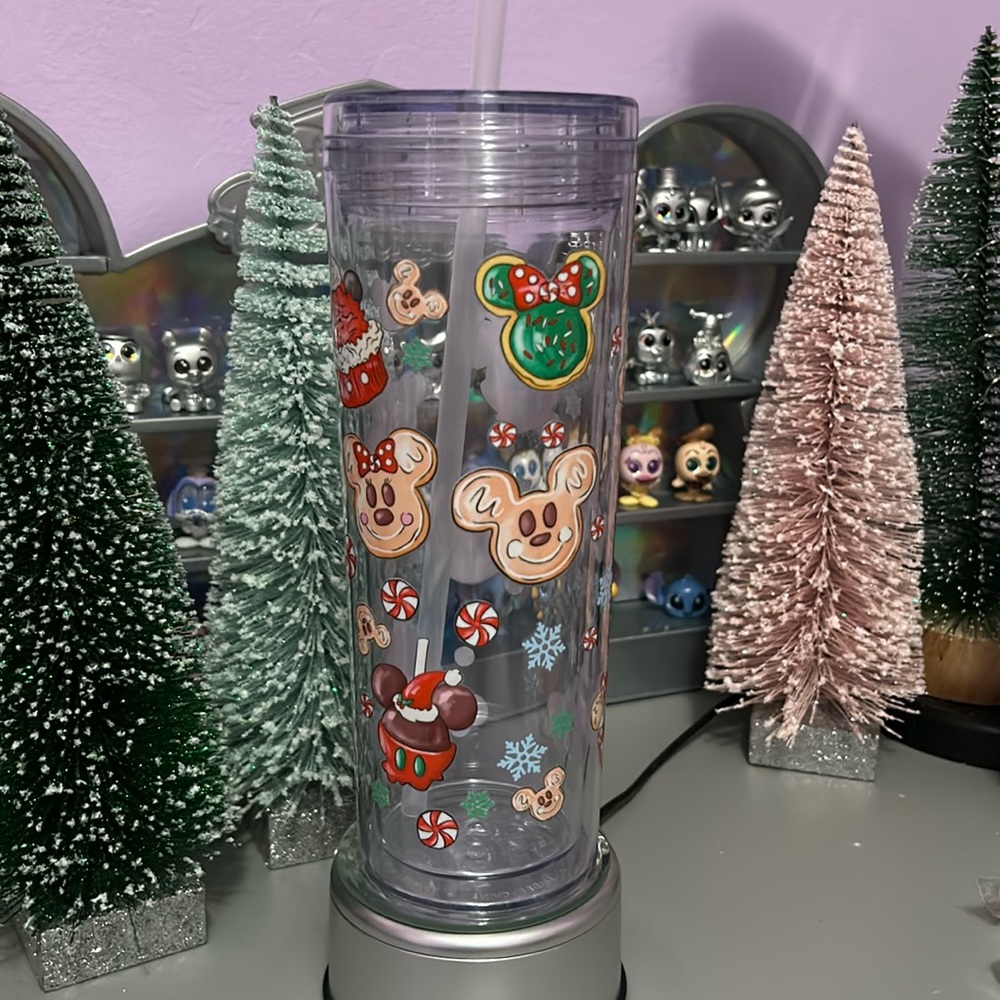 Hand wrapped Sweet Snacks 18 ounce acrylic tumbler